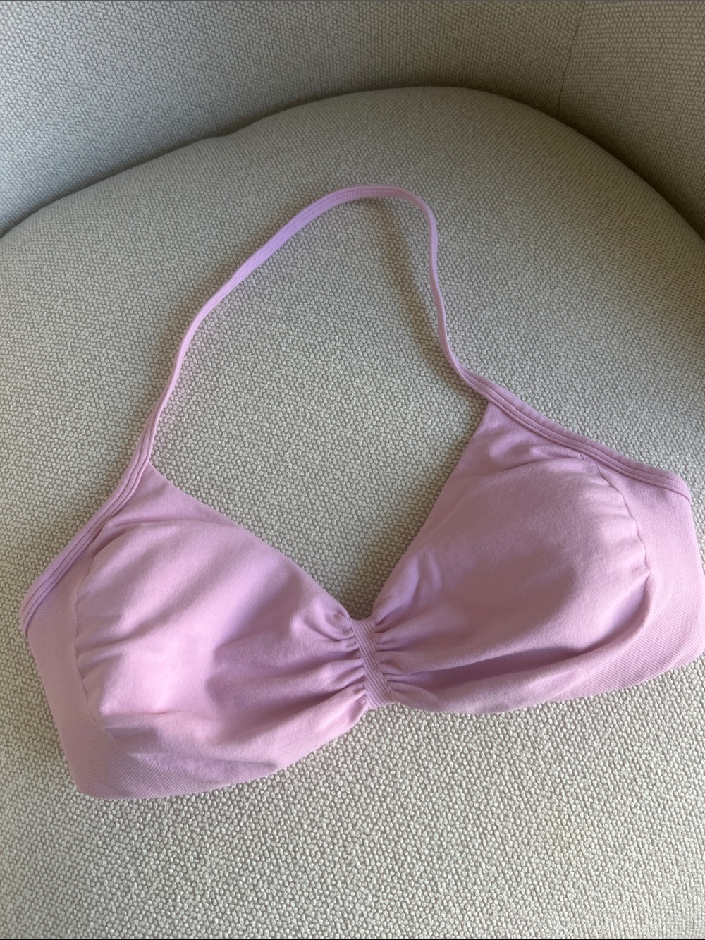 Pink sports bra size M